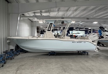 2027 Key West 249 FS Ice Blue Boat